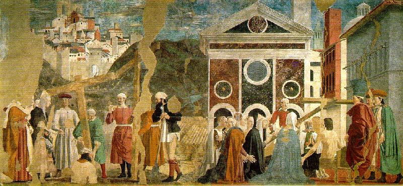 Piero della Francesca Discovery and Proof of the True Cross France oil painting art